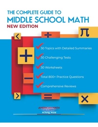 Abbildung von: The Complete Guide to Middle School Math Book Grades 6-8 - Complete Guide to Middle School Math Book Grades 6-8