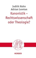 Cover: Kanonistik - Rechtswissenschaft oder Theologie? - Verlag Herder