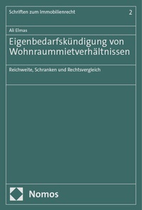 Abbildung von: Eigenbedarfskündigung von Wohnraummietverhältnissen - Nomos