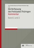 Cover: Die Verfassung des Freistaates Th&uuml;ringen - Berliner Wissenschafts-Verlag