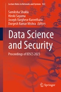 Cover: Data Science and Security - Springer