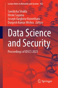 Enlarge image Cover: Data Science and Security - Springer