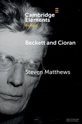 Cover: Beckett and Cioran - Cambridge University Press