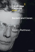 Cover: Beckett and Cioran - Cambridge University Press