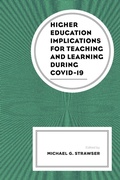 Cover: Higher Education Implications for Teaching and Learning during COVID-19 - Lexington Books