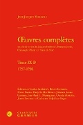 Cover: Complete Works. Volume IX B - Classiques Garnier