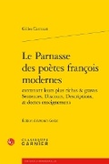 Cover: Le Parnasse Des Poetes Francois Modernes - Classiques Garnier