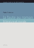 Cover: La Faute Au Roman - Librarie Philosophique J. Vrin