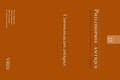 Cover: Commentateurs Antiques - Librarie Philosophique J. Vrin