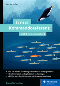 Abbildung von: Linux Kommandoreferenz - Rheinwerk