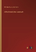 Cover: Althochdeutsches Lesebuch - Outlook Verlag