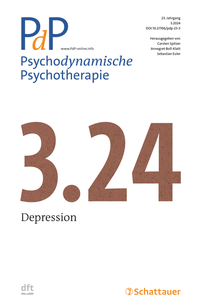 Abbildung von: Psychodynamische Psychotherapie - Klett-Cotta