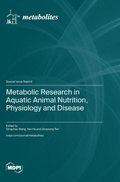 Cover: Metabolic Research in Aquatic Animal Nutrition, Physiology and Disease - MDPI AG