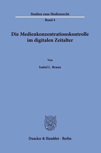 Abbildung von: Die Medienkonzentrationskontrolle im digitalen Zeitalter. - fibre