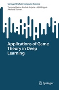 Cover: Applications of Game Theory in Deep Learning - Springer