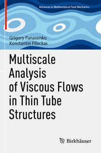 Enlarge image Cover: Multiscale Analysis of Viscous Flows in Thin Tube Structures - Birkhäuser