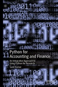Cover: Python for Accounting and Finance - Palgrave Macmillan