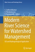 Cover: Modern River Science for Watershed Management - Springer