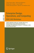 Cover: Enterprise Design, Operations, and Computing. EDOC 2023 Workshops - Springer