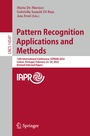 Cover: Pattern Recognition Applications and Methods - Springer