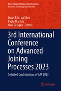 Cover: 3rd International Conference on Advanced Joining Processes 2023 - Springer