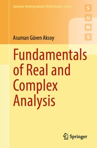 Abbildung von: Fundamentals of Real and Complex Analysis - Springer