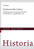 Cover: Variationen &uuml;ber Latinus - Franz Steiner Verlag