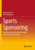 Cover: Sports Sponsoring - Springer