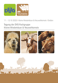 Abbildung von: Tagung der DVG-Fachgruppe Kleine Wiederkäuer & Neuweltkamele 2023 - DVG Service