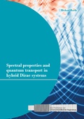 Cover: Spectral properties and quantum transport in hybrid Dirac systems - Universit&auml;t Regensburg Universit&auml;tsbibliothek