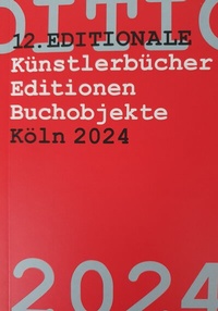Enlarge image Cover: 12. Editionale - Stadt Köln Kunst- u. Museumsbibliothek