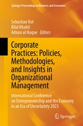 Cover: Corporate Practices: Policies, Methodologies, and Insights in Organizational Management - Springer