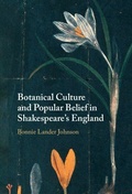 Cover: Botanical Culture and Popular Belief in Shakespeare's England - Cambridge University Press