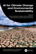 Cover: AI for Climate Change and Environmental Sustainability - CRC Press
