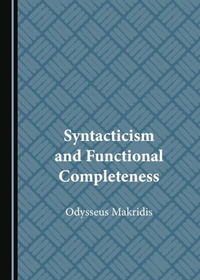 Enlarge image Cover: Syntacticism and Functional Completeness - Cambridge Scholars Publishing