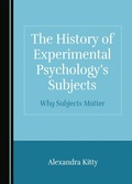 Cover: History of Experimental Psychology's Subjects - Cambridge Scholars Publishing