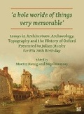 Cover: 'A Hole Worlde of Things Very Memorable' - Archaeopress