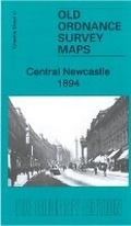 Cover: Central Newcastle 1894 - Alan Godfrey Maps