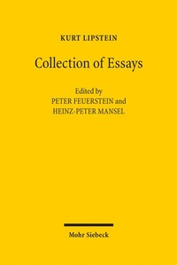 Enlarge image Cover: Collection of Essays - Mohr Siebeck
