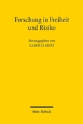 Abbildung von: Forschung in Freiheit und Risiko - Mohr Siebeck