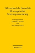 Bild: Weltanschauliche Neutralit&auml;t, Meinungsfreiheit, Sicherungsverwahrung - Mohr Siebeck