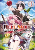 Cover: Hell Mode: Unterforderter Hardcore-Gamer findet die ultimative Challenge in einer anderen Welt (Light Novel): Band 1 - JNC Nina