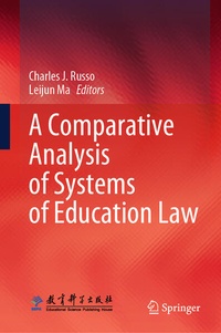 Enlarge image Cover: A Comparative Analysis of Systems of Education Law - Springer