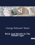 Cover: Brick And Marble In The Middle Ages - Culturea