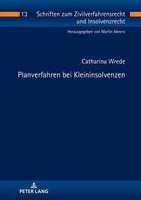 Abbildung von: Planverfahren bei Kleininsolvenzen - Peter Lang Verlag