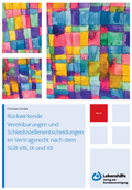 Cover: R&uuml;ckwirkende Vereinbarungen und Schiedsstellenentscheidungen im Vertragsrecht nach dem SGB VIII, IX und XII - Bundesvereinigung Lebenshilfe