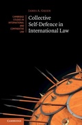 Cover: Collective Self-Defence in International Law - Cambridge University Press