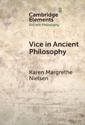 Cover: Vice in Ancient Philosophy - Cambridge University Press
