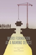 Cover: Word Formation as a Naming Device - Edinburgh University Press