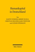 Cover: Humankapital in Deutschland - Mohr Siebeck